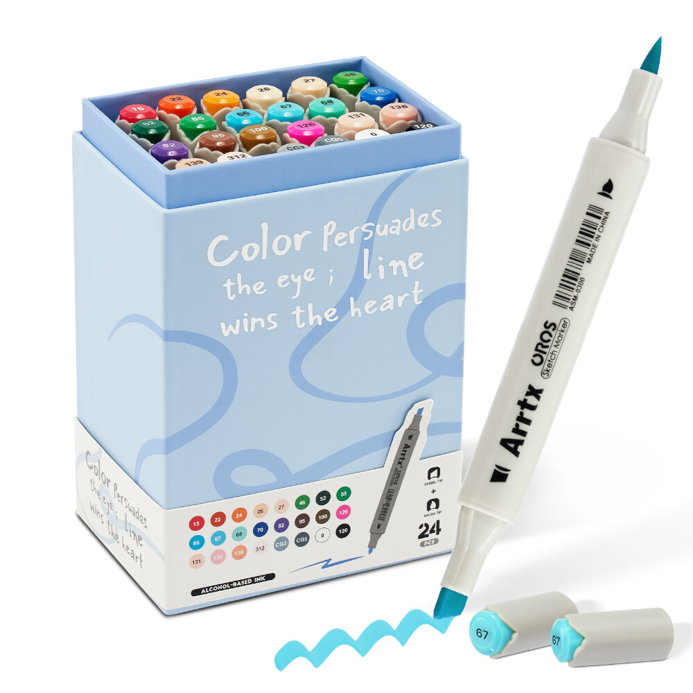 Arrtx-24-Colors-Acrylic-Markers-Basic-Tone-Paint-Pens-Brush-Tip-00-resized